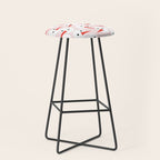 Snowman pattern Stool Gallery Image 1