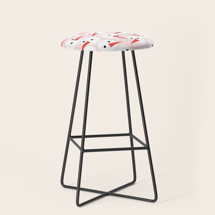 Snowman pattern Stool Gallery Image 1