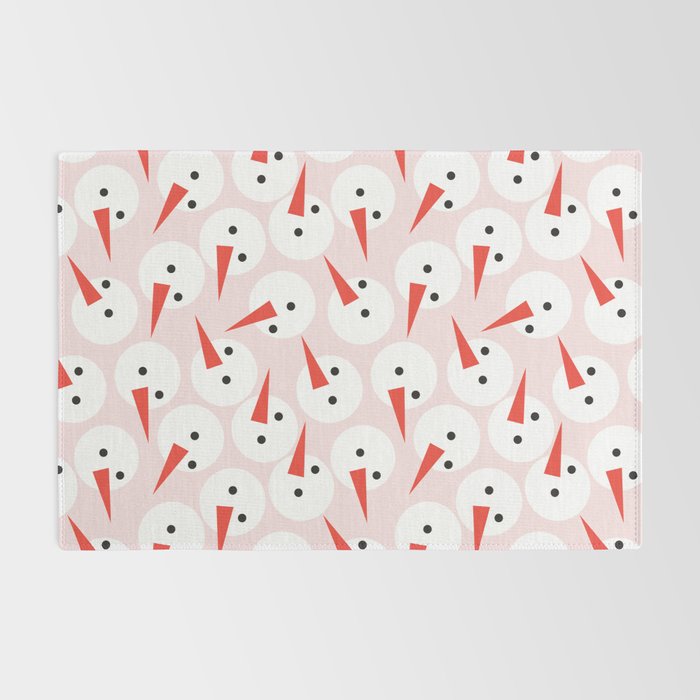 Snowman pattern Rug Gallery Image 2