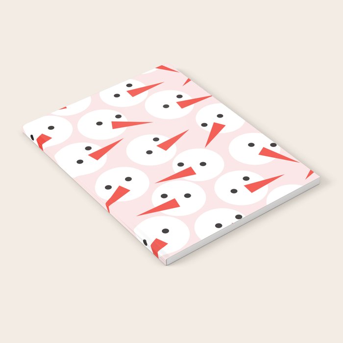 Snowman pattern Notebook Gallery Image 2