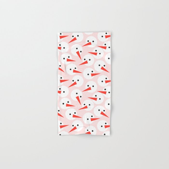 Snowman pattern Towels Gallery Image 1