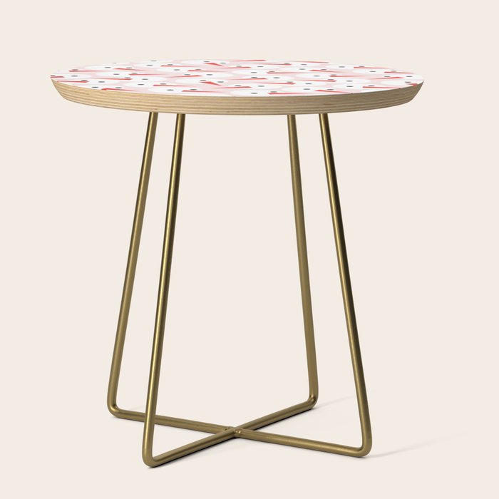 Snowman pattern Side Table Gallery Image 1