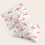 Snowman pattern Pillow Sham Gallery Image 3
