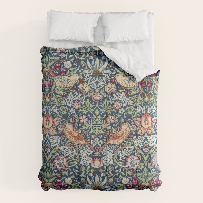 Strawberry Thief by William Morris  Comforter Gallery Image 6
