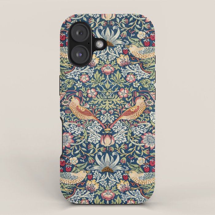 Strawberry Thief by William Morris  iPhone Case Gallery Image 1