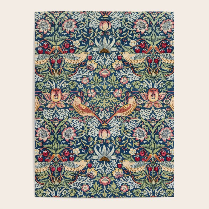 Strawberry Thief by William Morris  Poster Gallery Image 1