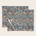 Strawberry Thief by William Morris  Placemat Gallery Image 1