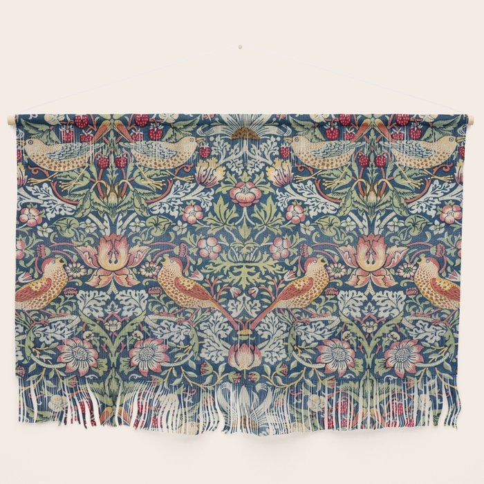 Strawberry Thief by William Morris  Wall Hanging Gallery Image 1
