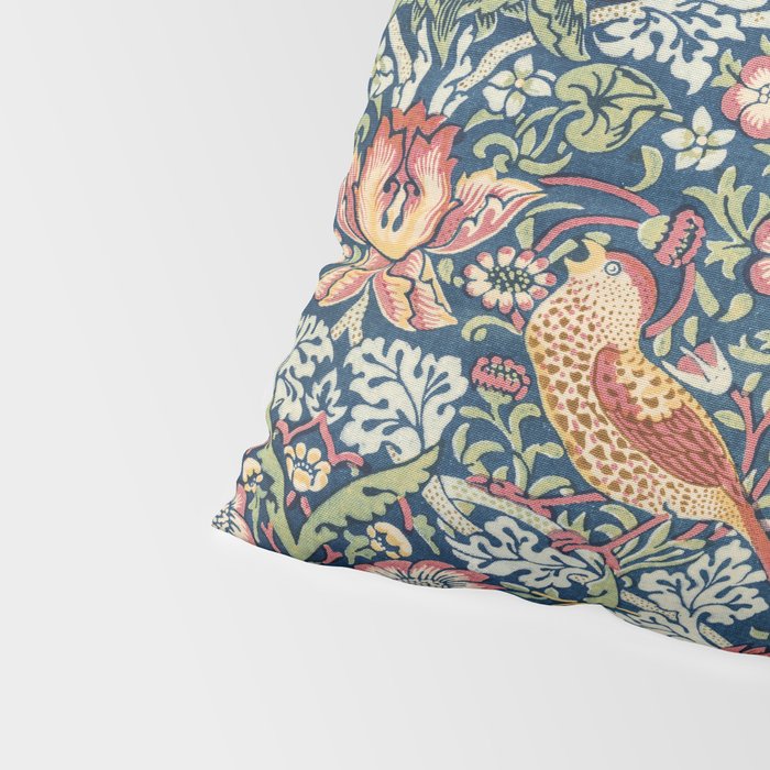 Strawberry Thief by William Morris  Pillow Sham Gallery Image 4