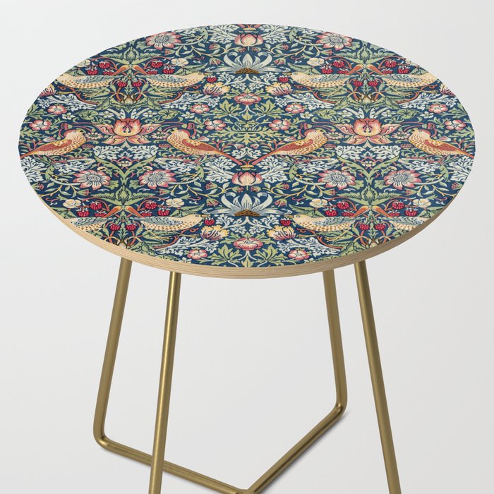 Strawberry Thief by William Morris  Side Table Gallery Image 2