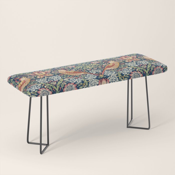 Strawberry Thief by William Morris  Bench Gallery Image 1