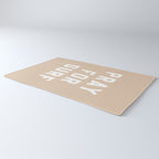 Pray for Surf - sand color Rug Gallery Image 3