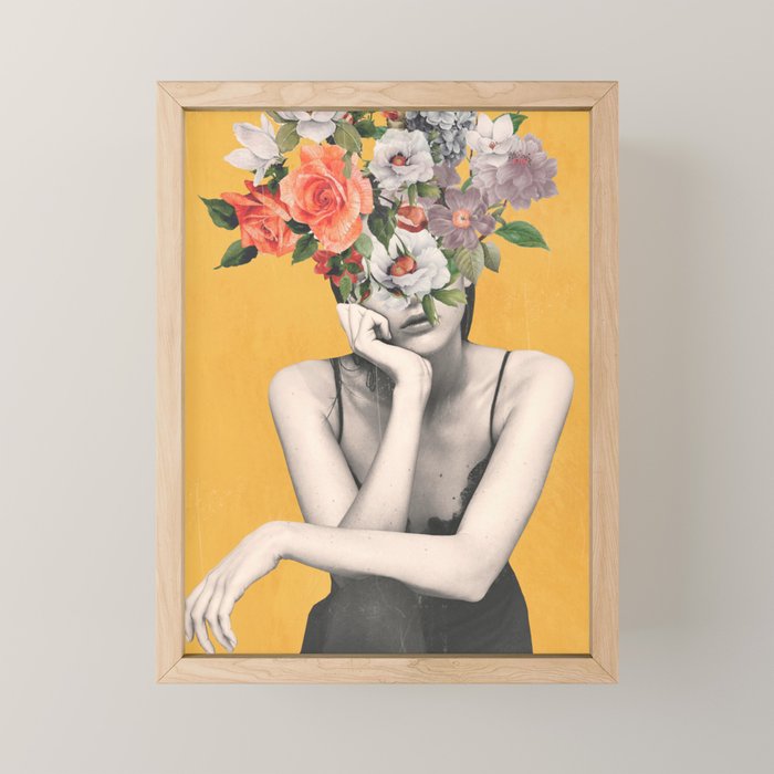 natural beauty-collage 3/6 Mini Art Print Gallery Image 1