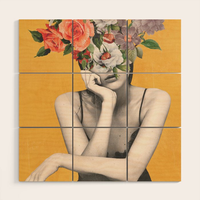 natural beauty-collage 3/6 Wood Wall Art Gallery Image 1