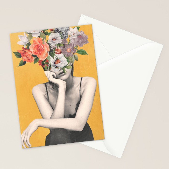 natural beauty-collage 3/6 Stationery Card Gallery Image 2