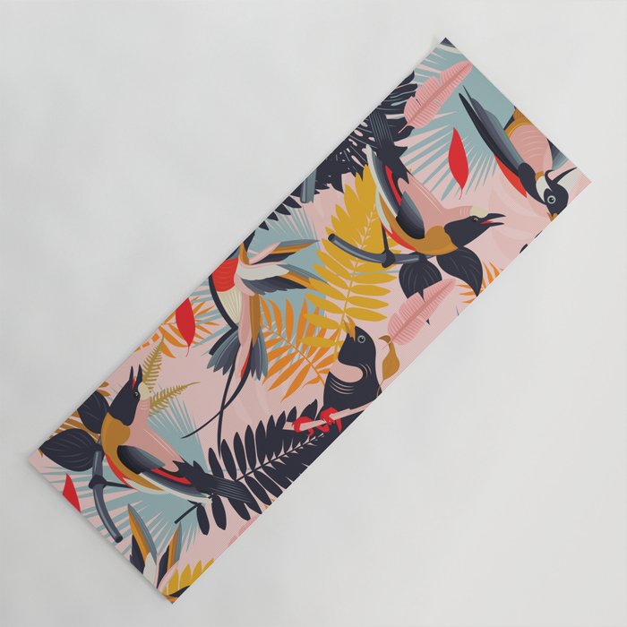 Paradise Birds II. Yoga Mat Gallery Image 1