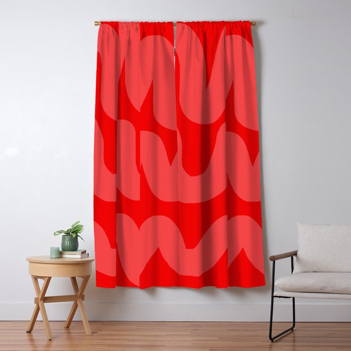 rowdy red Window Curtain Gallery Image 5