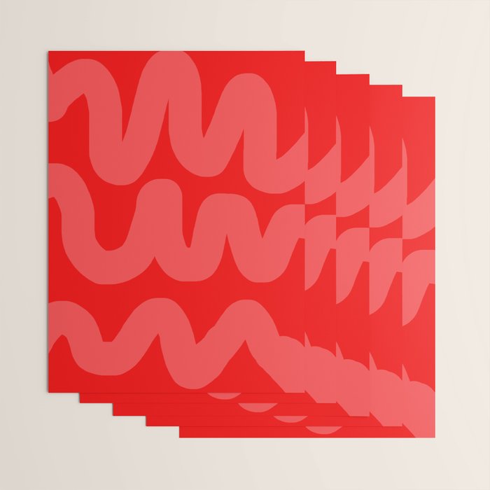 rowdy red Wrapping Paper Gallery Image 3