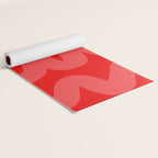 rowdy red Yoga Mat Gallery Image 2