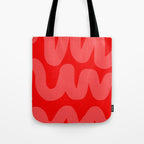 rowdy red Tote Bag Gallery Image 1
