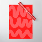 rowdy red Wrapping Paper Gallery Image 1