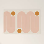 Abstraction_SUN_LINE_ART_Minimalism_002 Welcome Mat Gallery Image 1