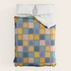 Checkered Arch Pattern II Duvet Cover Gallery Image 6