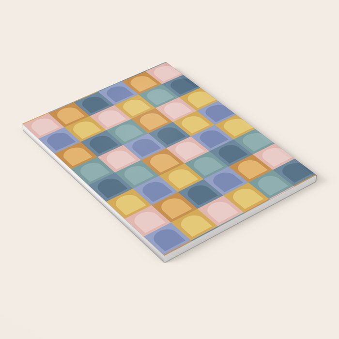 Checkered Arch Pattern II Notebook Gallery Image 3