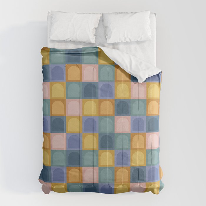 Checkered Arch Pattern II Comforter Gallery Image 6