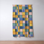 Checkered Arch Pattern II Window Curtain Gallery Image 3