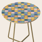Checkered Arch Pattern II Side Table Gallery Image 2