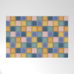 Checkered Arch Pattern II Welcome Mat Gallery Image 1