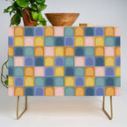 Checkered Arch Pattern II Credenza Gallery Image 1
