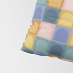 Checkered Arch Pattern II Pillow Sham Gallery Image 4