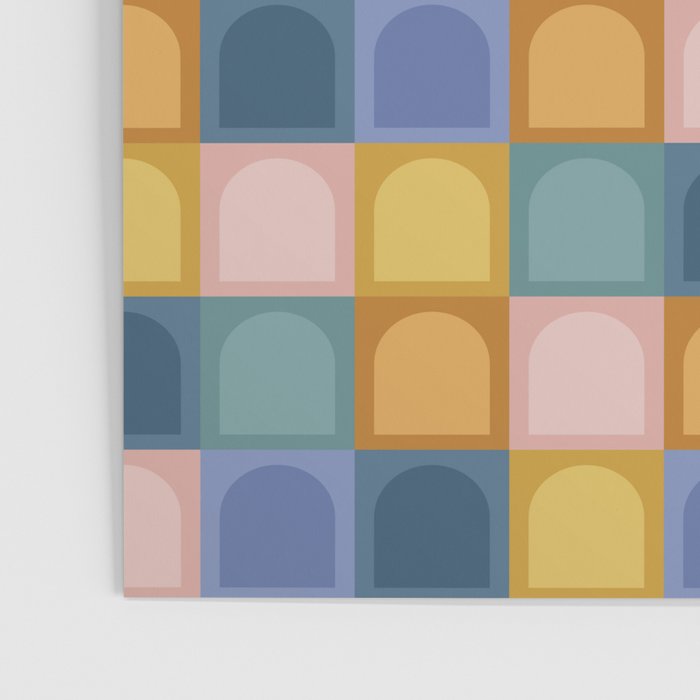 Checkered Arch Pattern II Poster Gallery Image 3