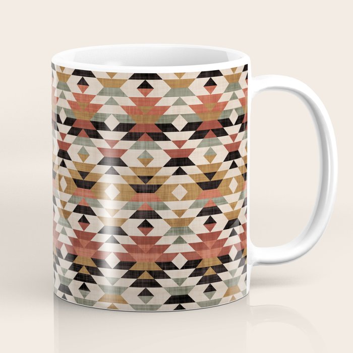 Southwestern Boho Prints Coffee Mug Gallery Image 1