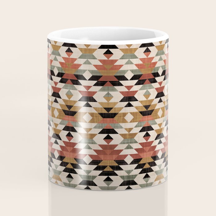 Southwestern Boho Prints Coffee Mug Gallery Image 4