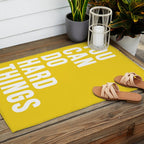 You Can Do Hard Things Outdoor Rug Gallery Image 2