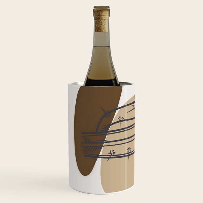 Abstract Cactus Wine Chiller Gallery Image 2