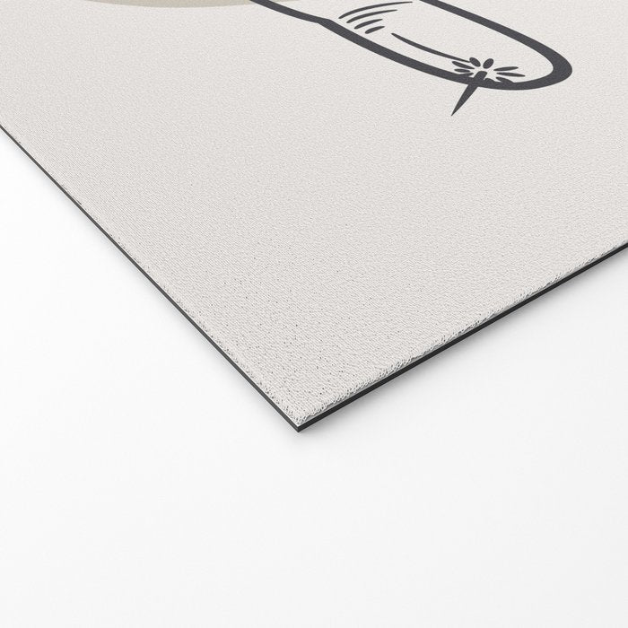 Abstract Cactus Welcome Mat Gallery Image 2