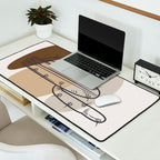 Abstract Cactus Desk Mat Gallery Image 2