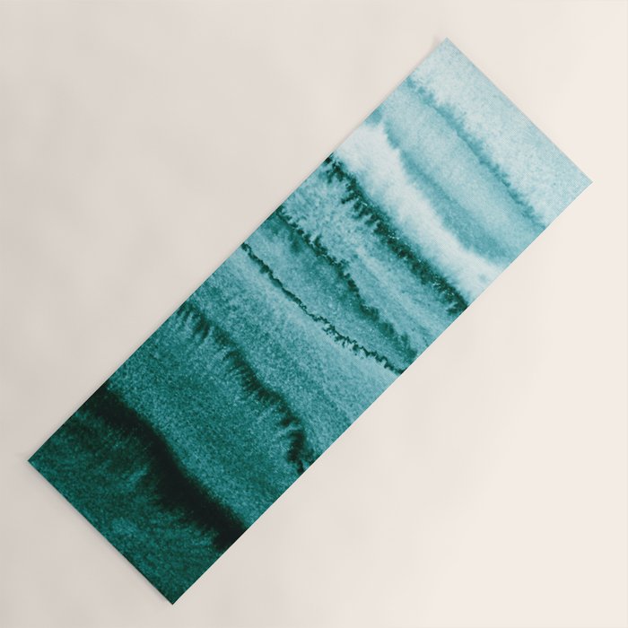 WITHIN THE TIDES - OCEAN TEAL Yoga Mat Gallery Image 1