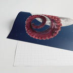 Octopus in the pool Wrapping Paper Gallery Image 2