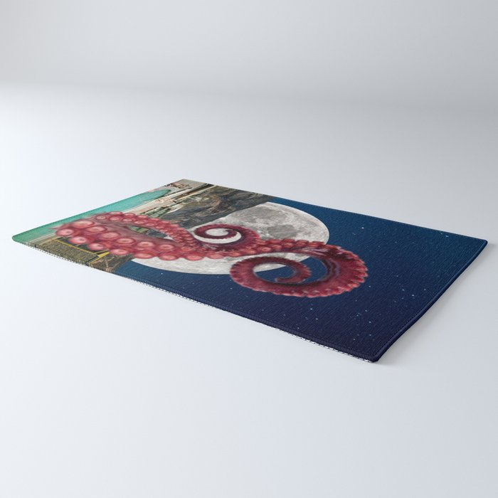 Octopus in the pool Rug Gallery Image 3