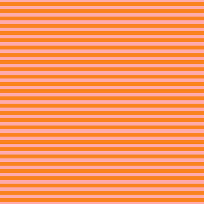 Fine Stripes Narrow Stripe Pattern in Pink and Orange Coffee Mug Gallery Image 2