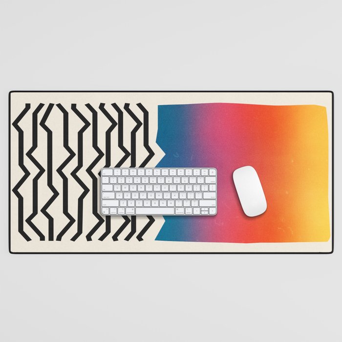 Vintage California Waves Desk Mat Gallery Image 1