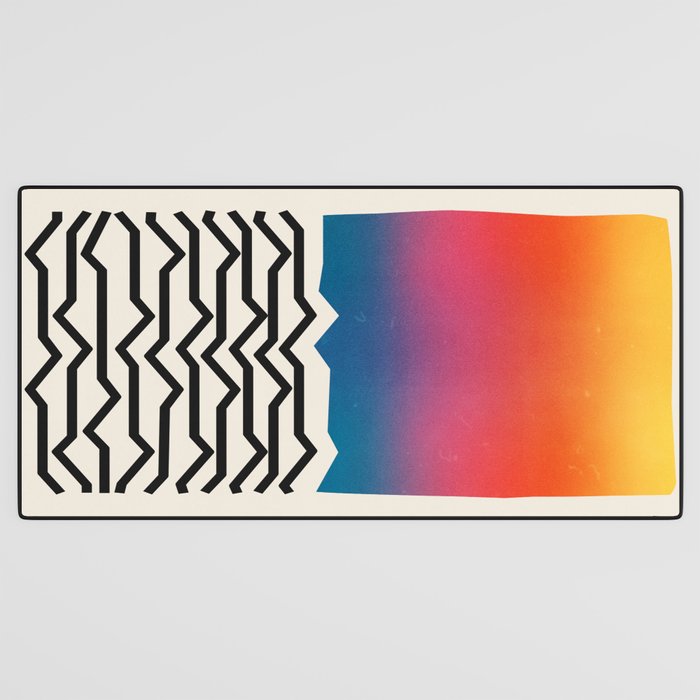 Vintage California Waves Desk Mat Gallery Image 3
