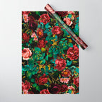 Rose Night Garden Wrapping Paper Gallery Image 1