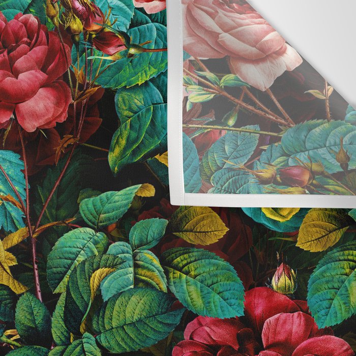 Rose Night Garden Wall Tapestry Gallery Image 3