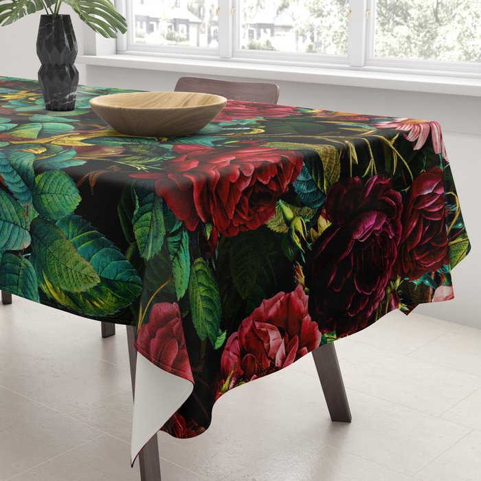 Rose Night Garden Tablecloth Gallery Image 3